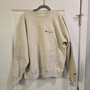 Vintage Champion Deadstock Crewneck NWT - Cream/ Oatmeal - Size Large